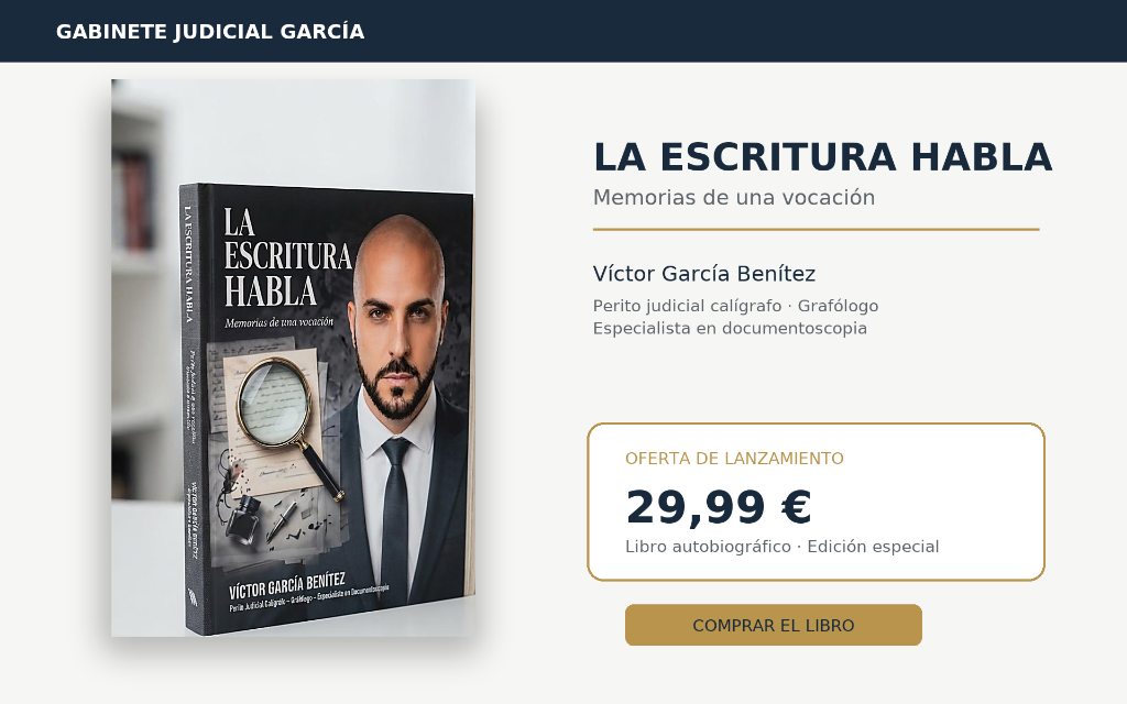 Portada de La escritura habla: Memorias de una vocación