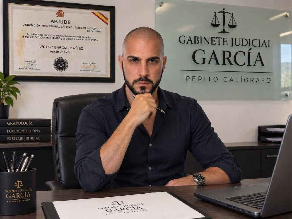 Víctor García Benítez, perito judicial calígrafo