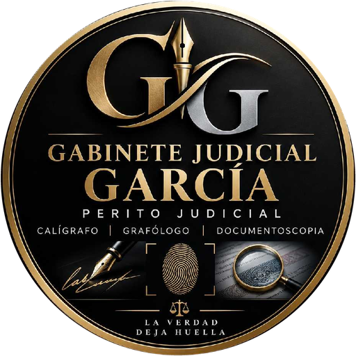 Logotipo circular de Gabinete Judicial García